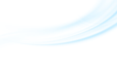 Air flow set of vector elements on a white background. Abstract light effect blowing from an air conditioner, purifier or humidifier. Dynamic blurred flow motion. © exvanesko