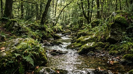 Fototapeta premium Collection of breathtaking natural landscape photographs showcasing rivers, forests, mountains, valleys, lakes, canyons, rainforests, lavender fields, sunflower fields, rolling hills, glaciers, Arctic