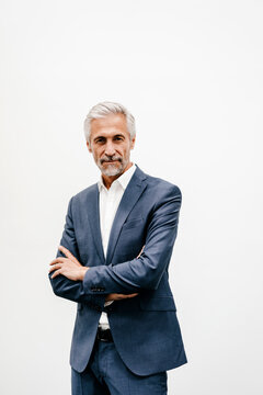 Portrait of confident mature businessman