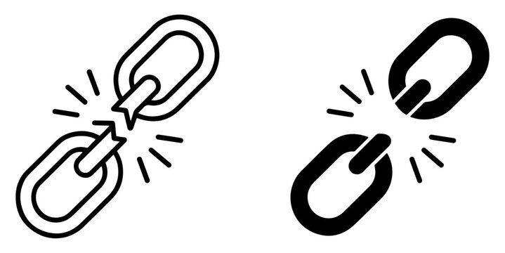broken link icon for web apps