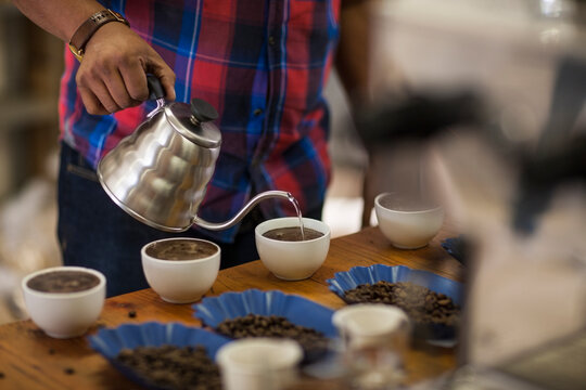 Coffee tasting