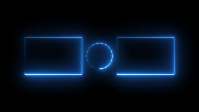 Animated youtube end screen "Thanks for Watching" message, for content creators, video outro design.