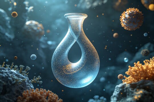 Klein Bottle Four Dimensional Space