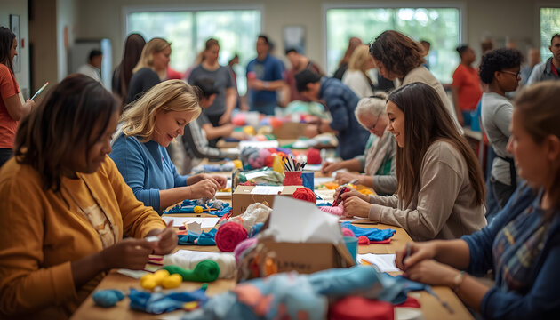 National Craft for Your Local Shelters Day Volunteer Americans Creating Handmade Donations and Community Support