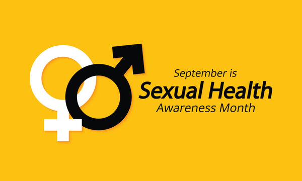Sexual health awareness day in September promotes safe practices, education, and prevention to support well being, healthy relationships, and informed choices. Vector illustration