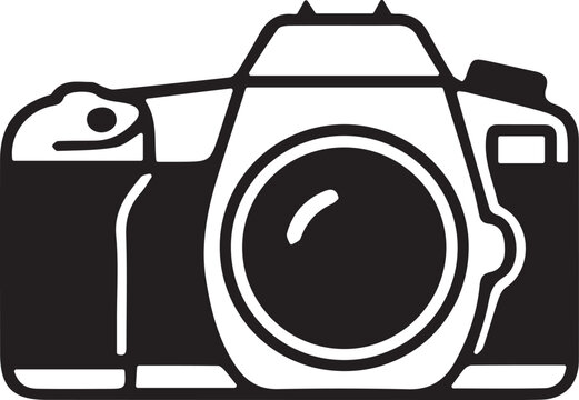 Digital SLR Camera Professional Photographer DSLR Icon