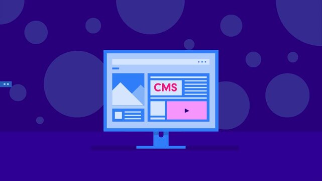 Content management system or CMS organizes website and blog content, allowing user's to add, edit or remove content based on their needs.