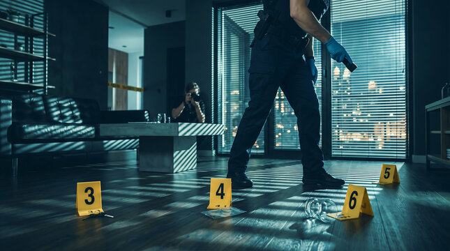Person parkour jumping between urban buildings at night Detective Mystery Document, Dark Cinematic Collecting Evidence for Concepts