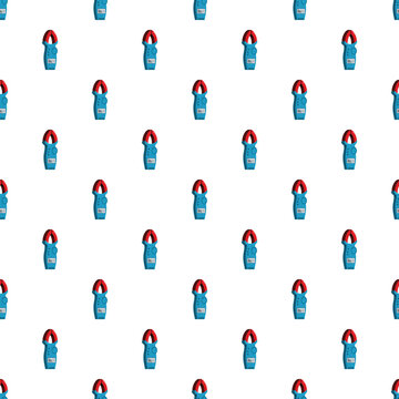 Clamp meter tools forming a repeating pattern on a white background