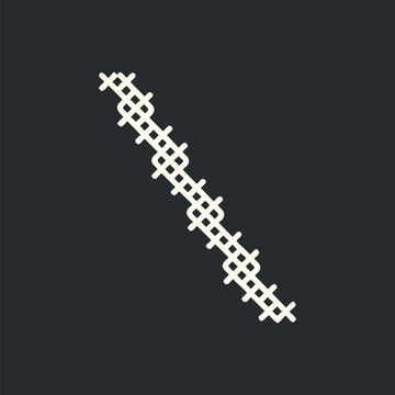 Intricate geometric pattern design vector