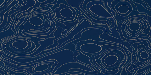 Detailed topographic map contour lines surface pattern with topographic background elevation abstract geography navigation cartography minimalist structure physical technical topography © MOHAMAD