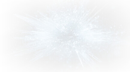 Glittering Ice Particle Burst with Transparent Background PNG © Татьяна Куриленко