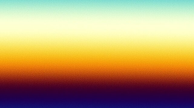 Abstract loop background with smooth blue, yellow, and light beige gradient colors and a subtle grainy texture, creating a soft