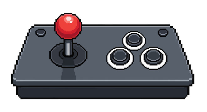 Retro Arcade Joystick Controller with Buttons.