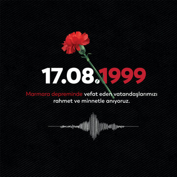 The Great Marmara Earthquake of August 17, 1999. 17 ağustos 1999 b&uuml;y&uuml;k marmara depremi. Unutmadık.