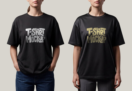 T-Shirt Mockup Set