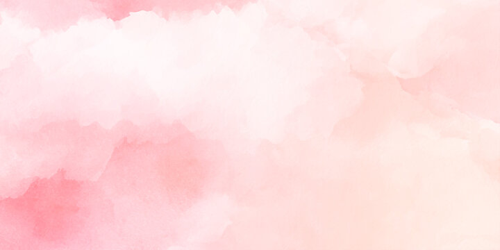 Abstract pink watercolor background, Paint brush paper textured stain canvas element, Acrylic shinny pink flowing ink grunge texture,watercolor bleed and fringe with vibrant distressed grunge texture,
