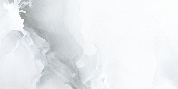 Vector watercolor texture for cards. Grey watercolour banner,Black grey Sky with white cloud , marble texture background Old grunge textures,white marble background.