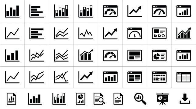 Data Visualization Icons Pack