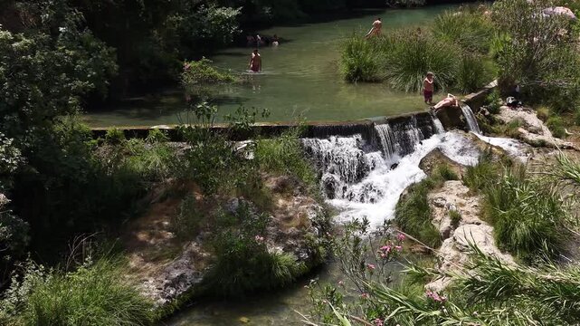 Ruta de las tres cascadas de Anna en Valencia