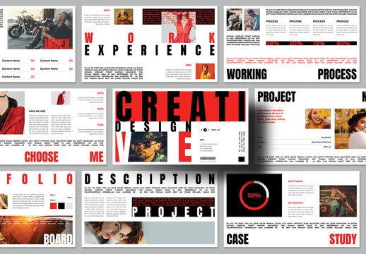 Creative Design Presentation Template