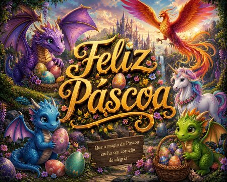 feliz p&aacute;scoa fantasy 