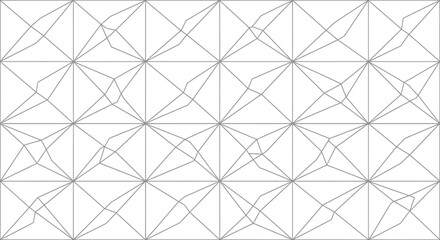Obraz premium Geometric pattern, abstract lines, diamond shapes, grid background