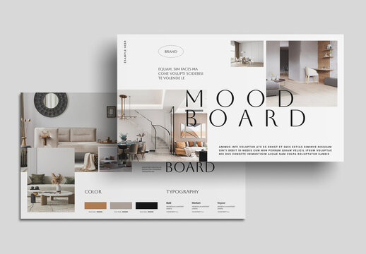 Mood Borad Presentation Template