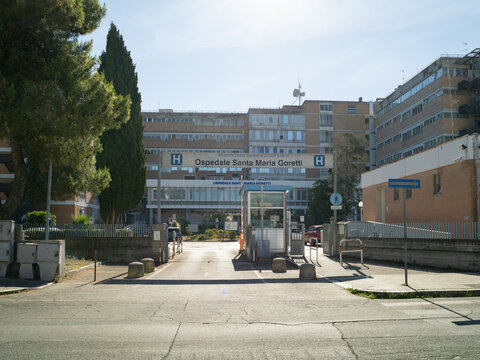 City hospital in Latina, Italy