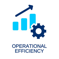 Fototapeta premium operational efficiency clip art illustration for graphic design