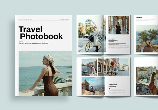 Travel Photobook Layout