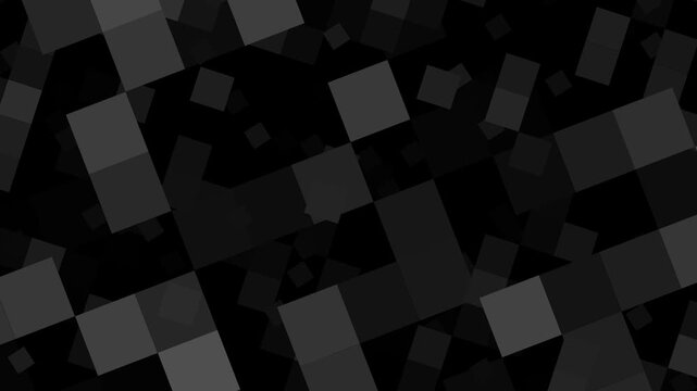 Image photo animation stacks gray overlapping square cubes. Abstract image photo animation styles deep structural blocks. Creative image photo animation builds modern vector art.