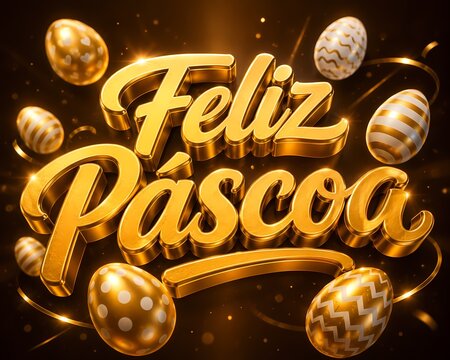 feliz p&aacute;scoa easter eggs 