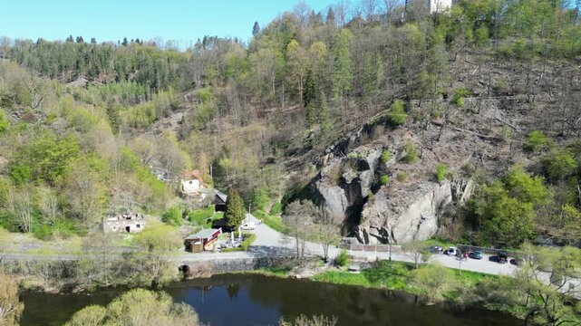 View of Ziegenr&uuml;ck in Thuringia	