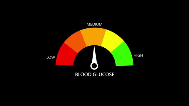 Blood Glucose Level Meter Diabetes Indication, Health Meter for Blood Sugar Levels