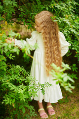 Naklejka premium Woodland Angel Dream
