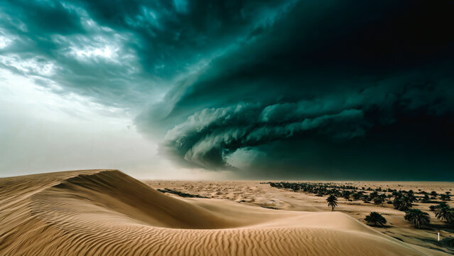 Tornade sur le d&eacute;sert