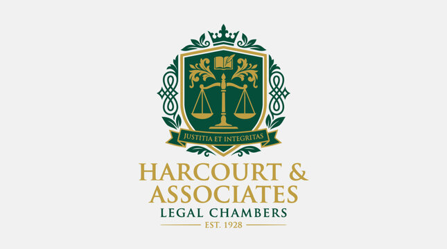 A logo of Aethelred Consulting displays scales with the company name and tagline below on a light gray background