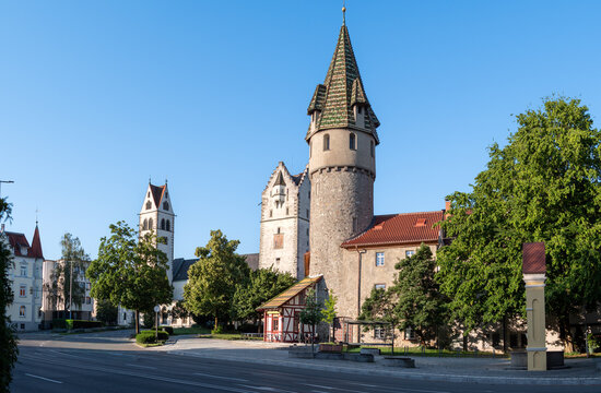 Ravensburg, Deutschland: Stadtmauer ums Frauentor