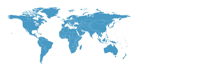 Fototapeta premium world map long ancient 04 illustration image graphic for design projects presentations digital media marketing visuals professional commercial content