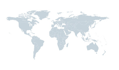 Fototapeta premium Modern worldmap for horizontal 12 illustration image graphic for design projects presentations digital media marketing visuals professional commercial