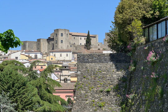 Melfi Castle, Basilicata Italy, ancient fortress featuring medieval architecture