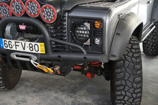 Land Rover Defender receiving off-road modifications and upgrades