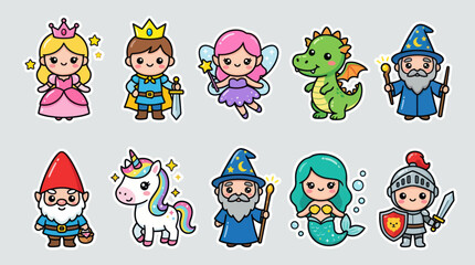 Fantasy creatures and characters collection © Jacob