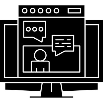 Live Chat Dashboard Icon
