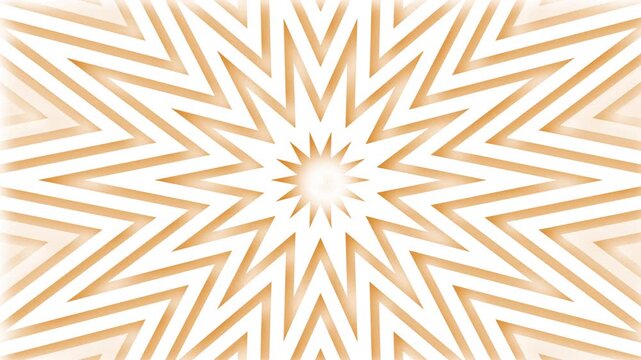 Symmetrical starburst pattern with layered zigzag rays creating effect animation