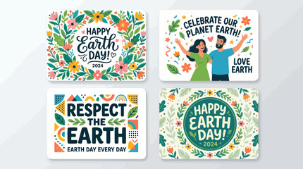 Earth day celebration greetings © yanto