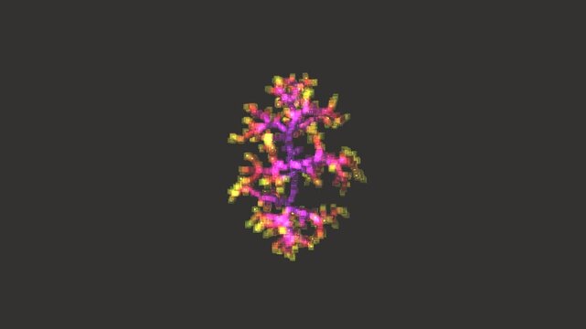 generative crystallization reaction diffusion 3d