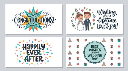 Celebratory greetings and wedding wishes © Ultrasjarna