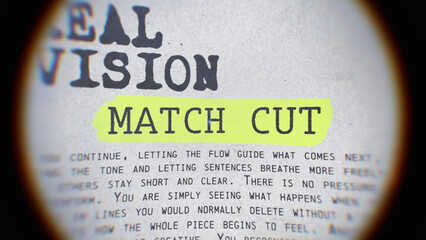 Lens Focus Match Cut Titles